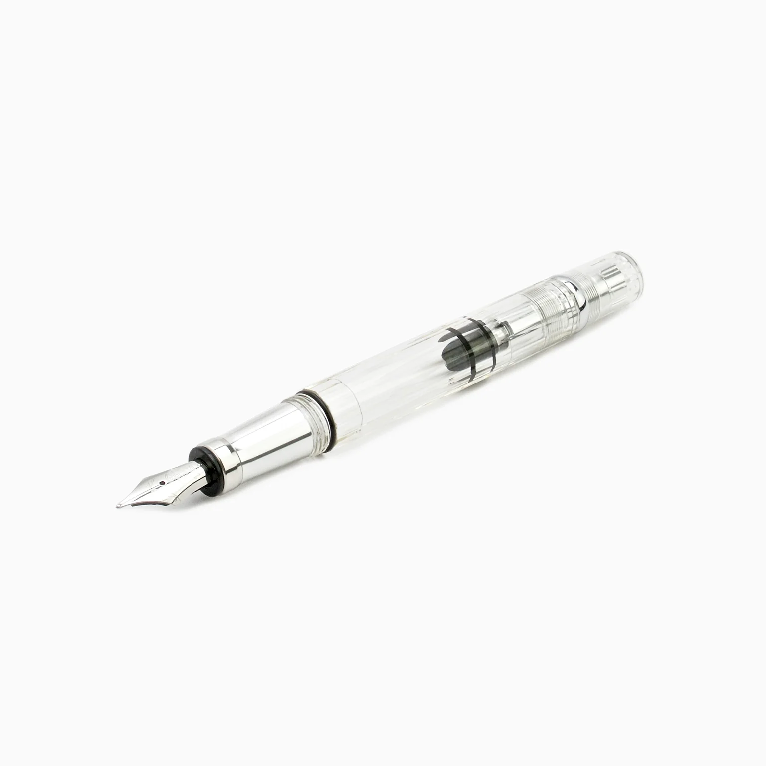 TWSBI Diamond 580AL Silver Fountain Pen - Image 3