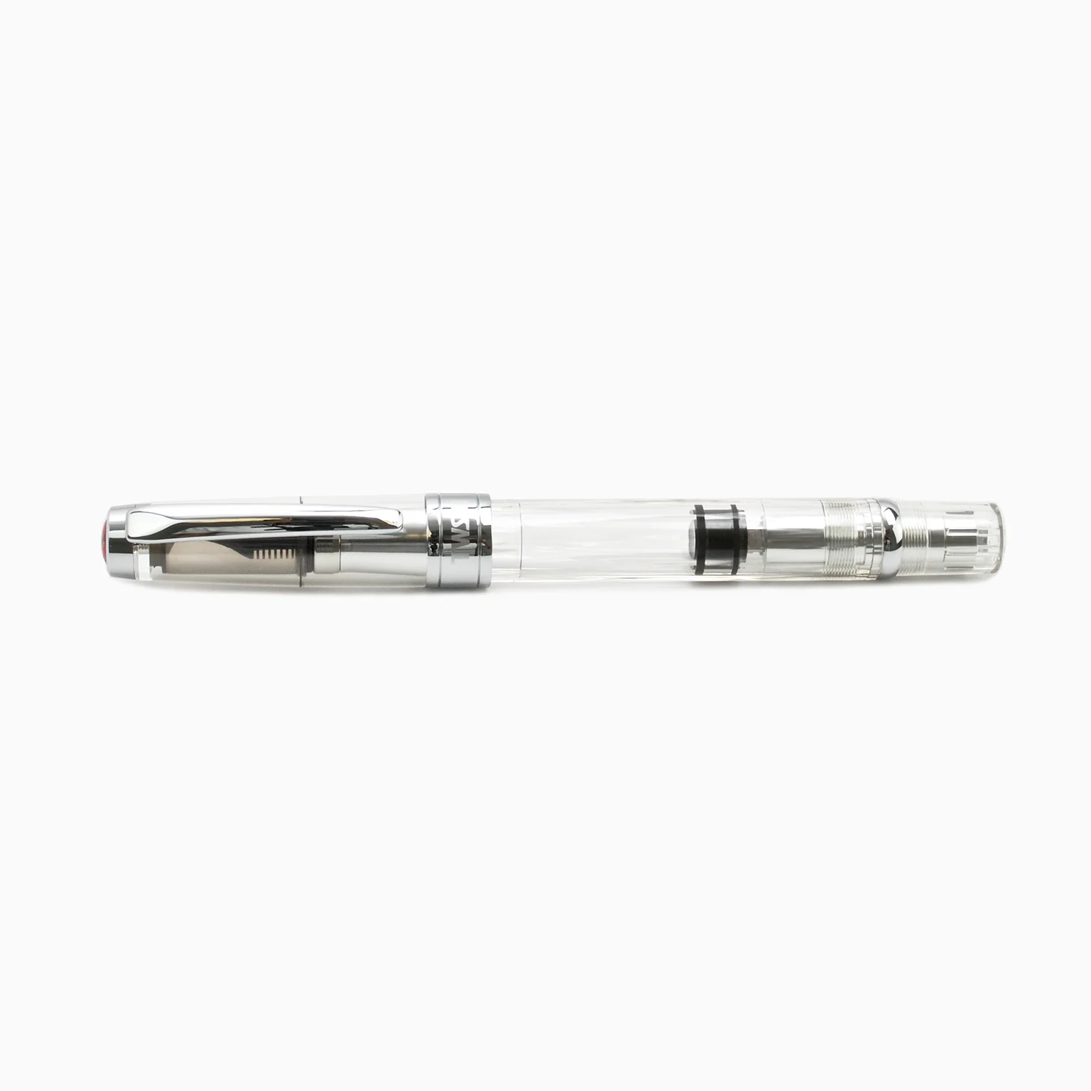 TWSBI Diamond 580AL Silver Fountain Pen - Image 4