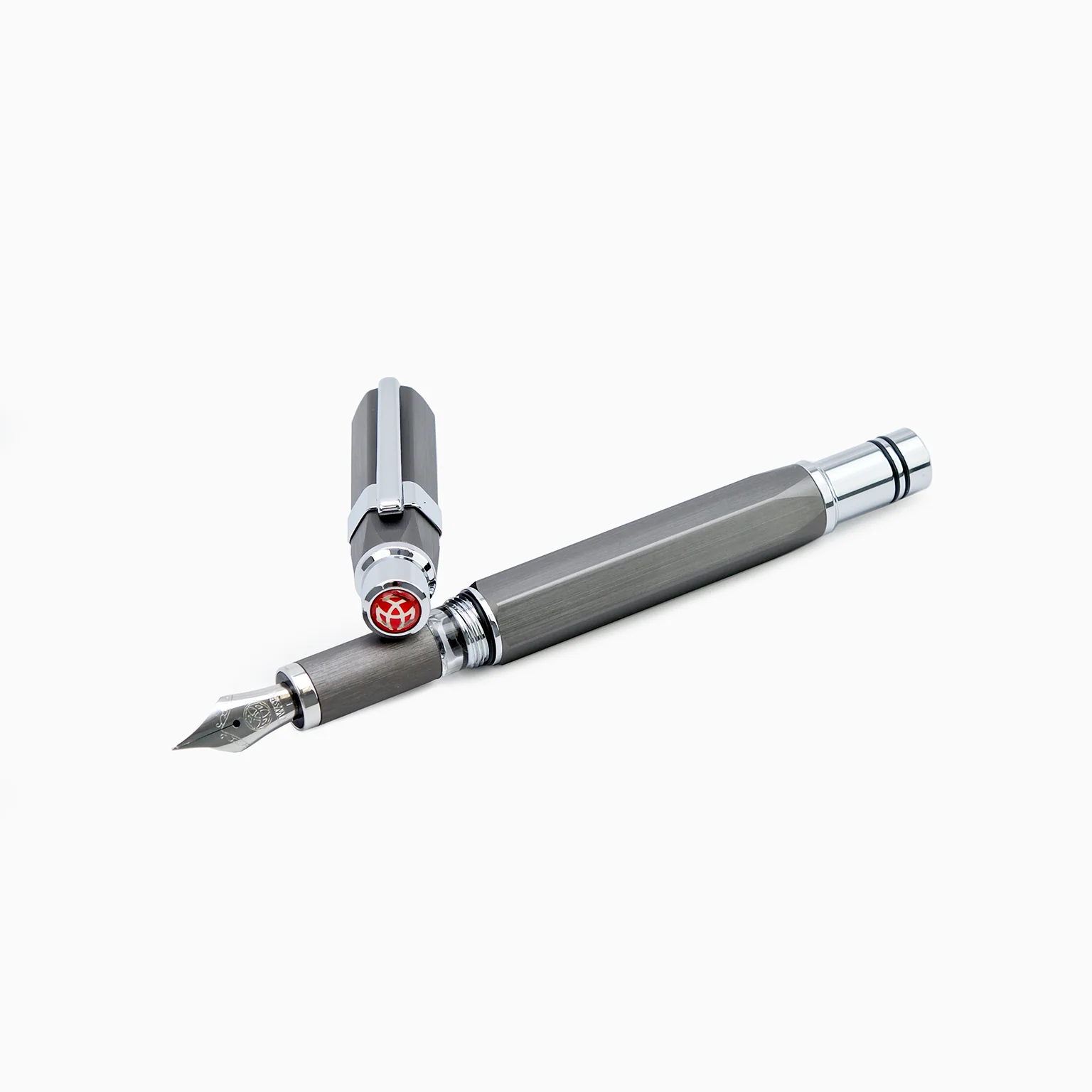 TWSBI Precision Gun Metal Fountain Pen - Image 3