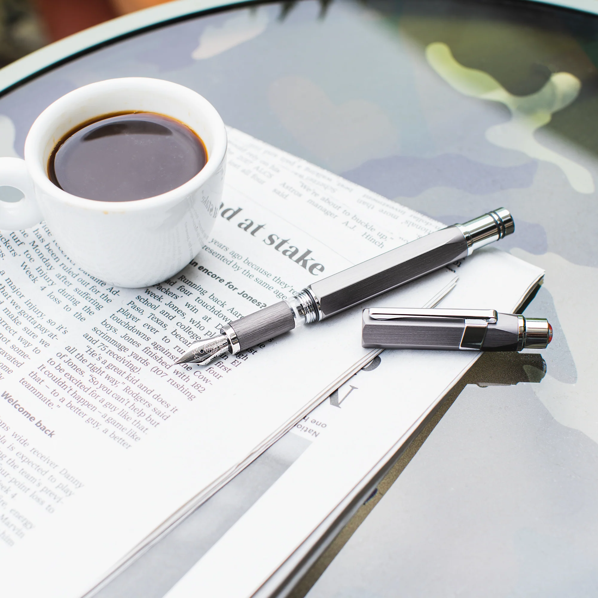 TWSBI Precision Gun Metal Fountain Pen - Image 6